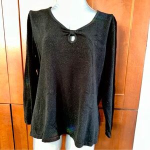 German Black super soft sweater